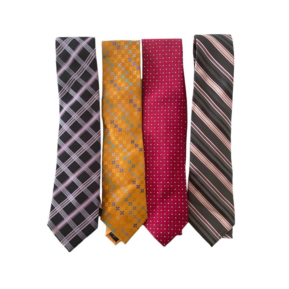 Croft & Barrow men's Neck ties lot of 4